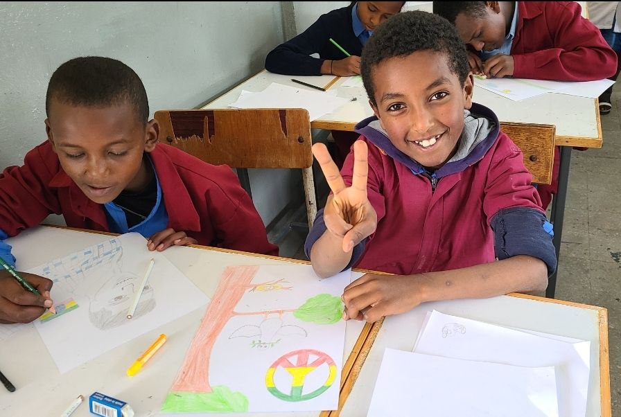 IWPG 글로벌 2국, 제5회 ‘평화사랑 그림그리기 국제대회’-에티오피아 개최 협력 지원